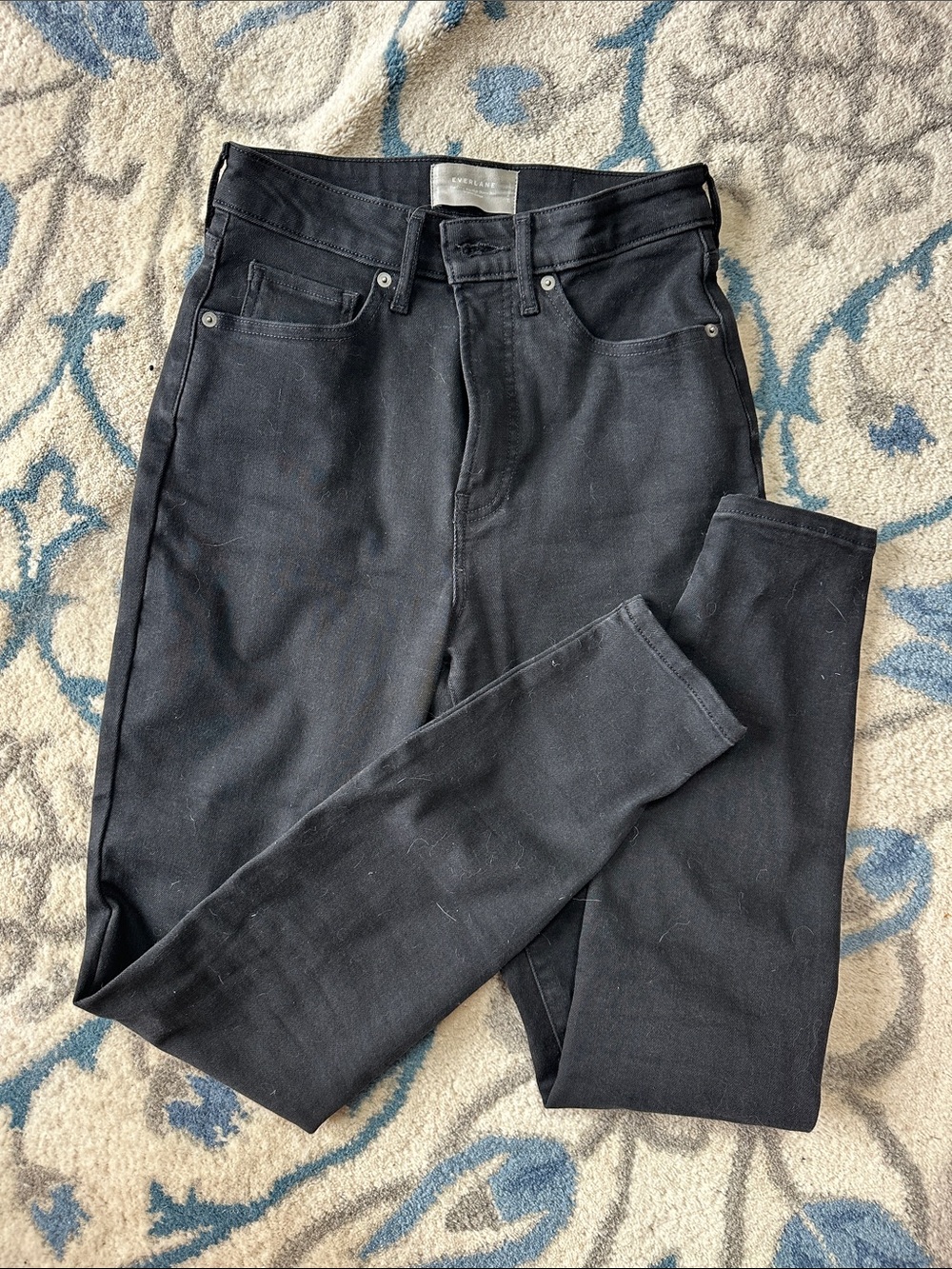 Everlane curvy way high skinny jean